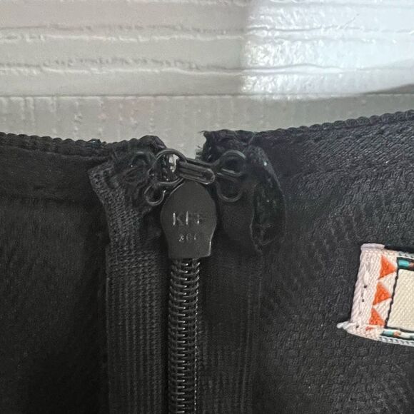 Flying Tomato Multicolor Embroidered Aztec Sleeveless Mini Dress Size‎ Large - Picture 8 of 10